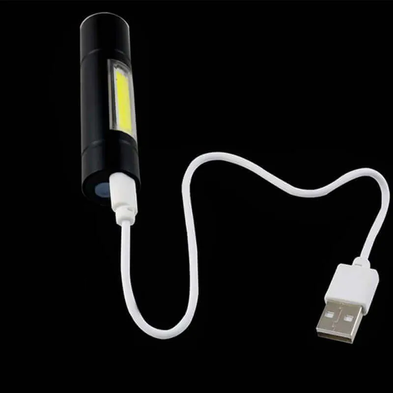 Super Bright Camping Torch Lamp COB Mini LED Flashlight