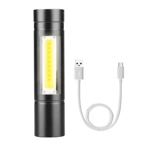 Super Bright Camping Torch Lamp COB Mini LED Flashlight