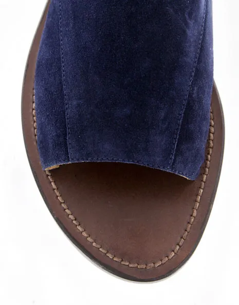 Sutor Mantellassi Navy Blue Shoes – Size: 7 US / 6 UK