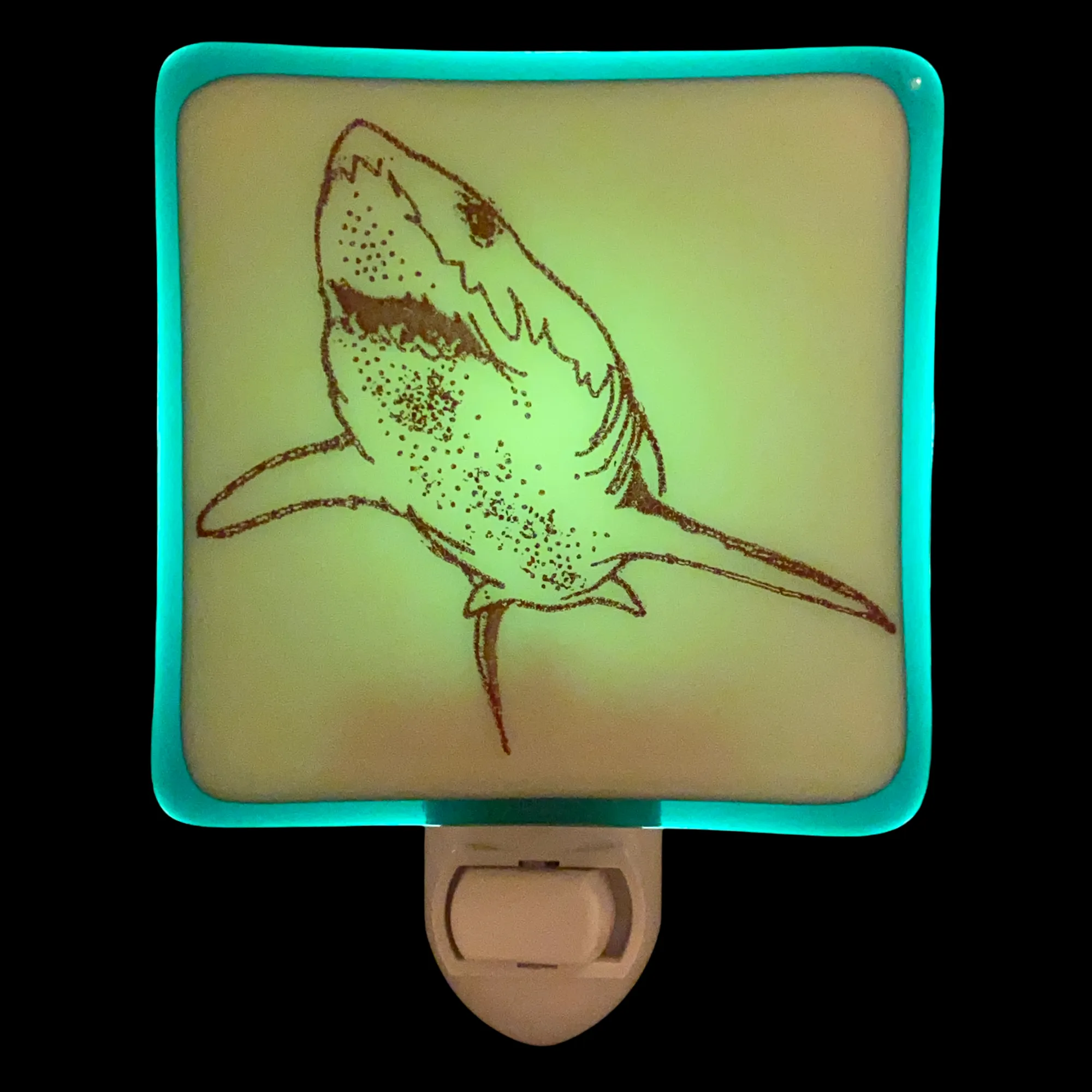Swimming Shark Night Light