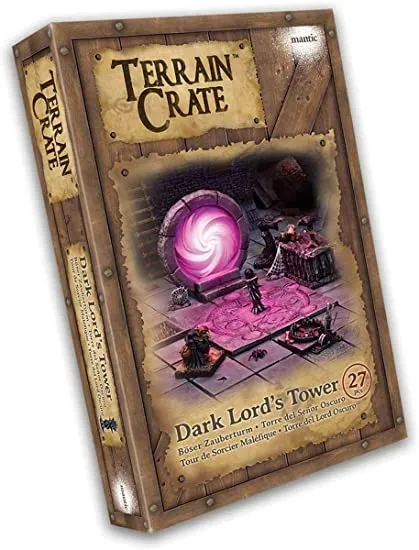 Terrain Crate Environment Miniatures Dark Lord's Tower 27 pcs