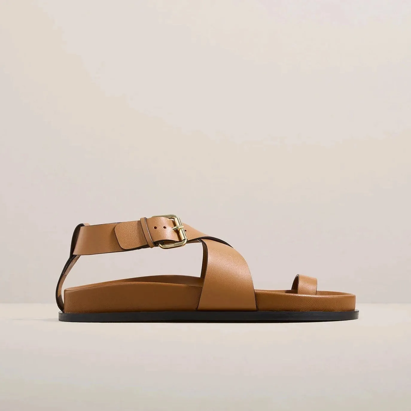 THE DULA SANDAL - DEEP TAN