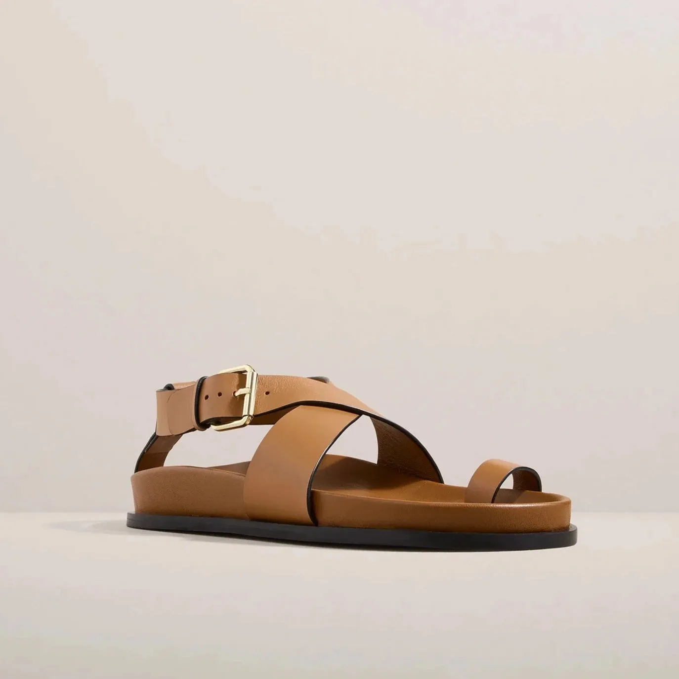 THE DULA SANDAL - DEEP TAN