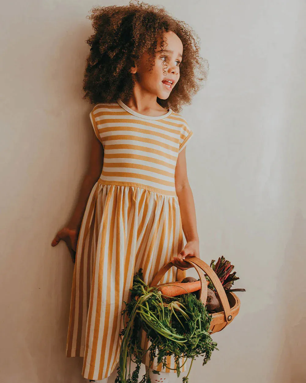 The Wide Stripe Dress - BABY