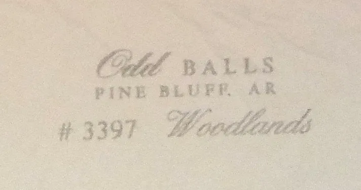 THE WOODLANDS - BLANK STOCK INVITATION