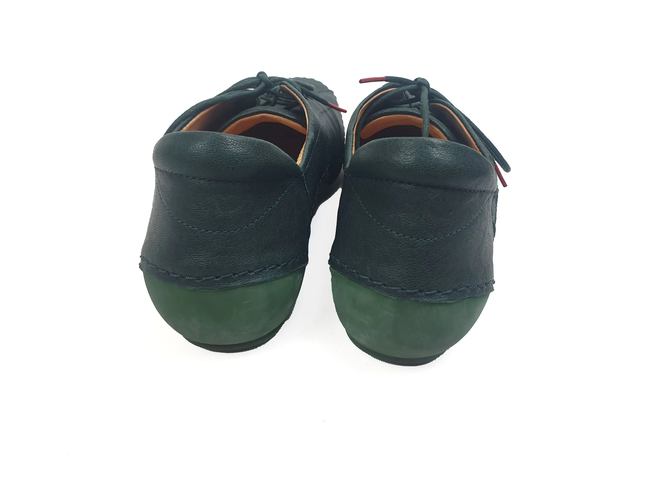 Think! Shoes soft green leather sneakers size 37