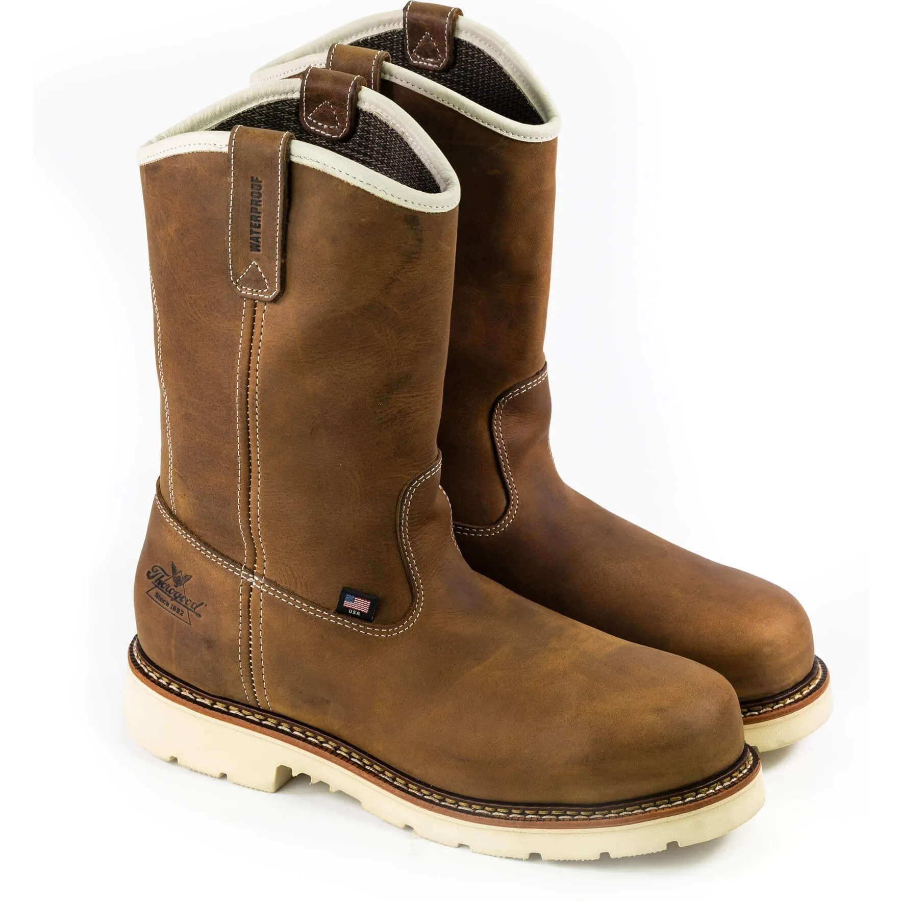 Thorogood Men's American Heritage 11" Steel Toe Waterproof Work Boot - 804-3320