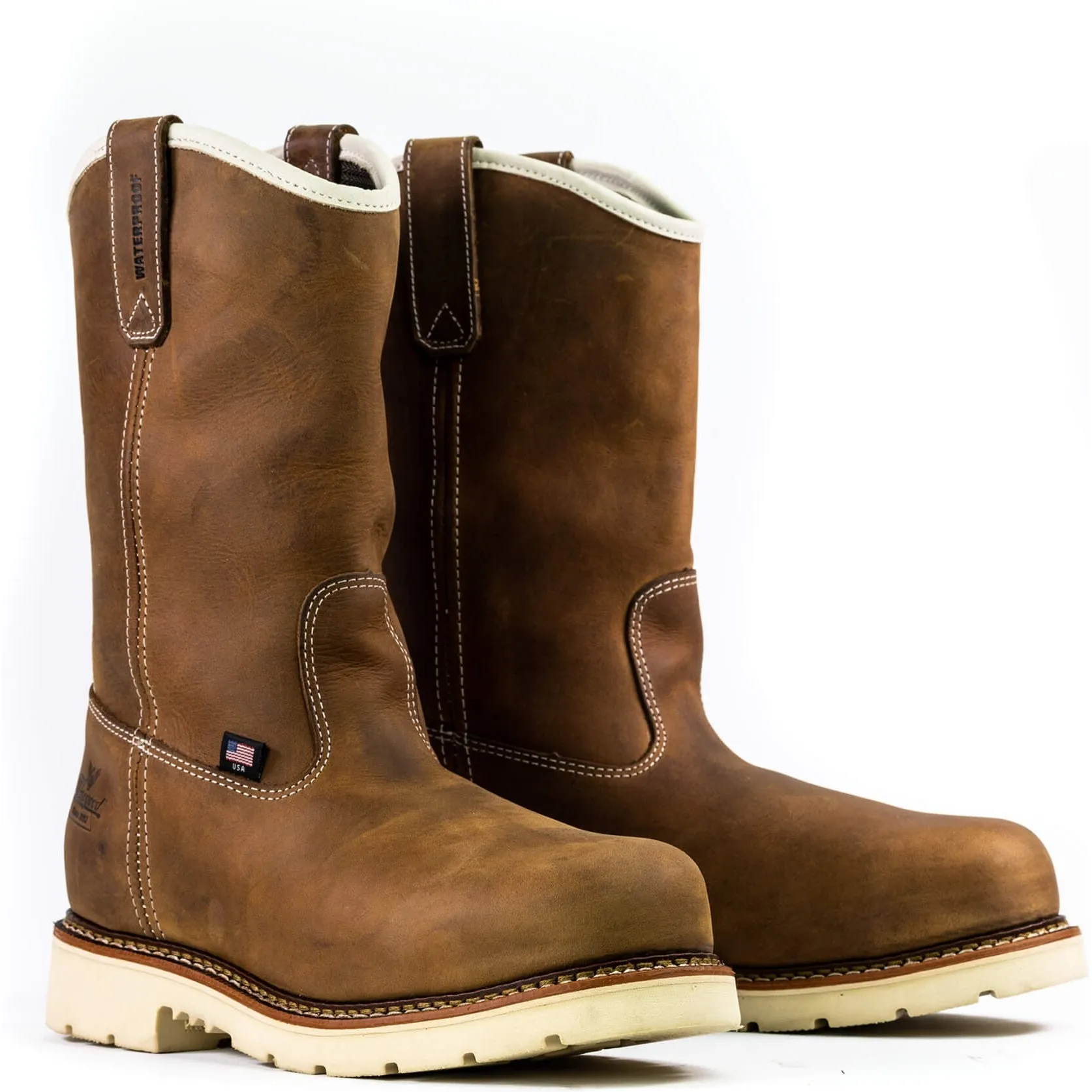 Thorogood Men's American Heritage 11" Steel Toe Waterproof Work Boot - 804-3320