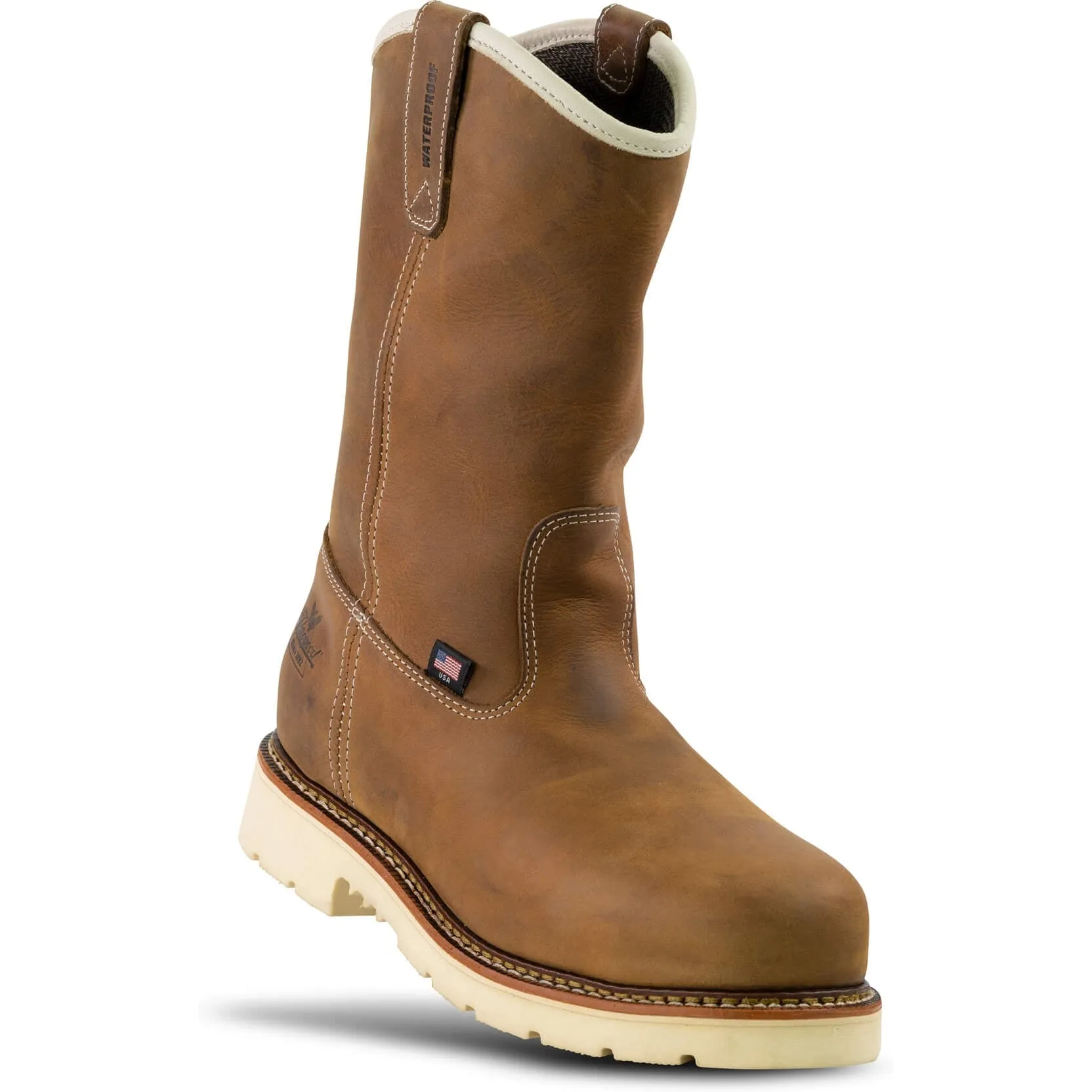 Thorogood Men's American Heritage 11" Steel Toe Waterproof Work Boot - 804-3320