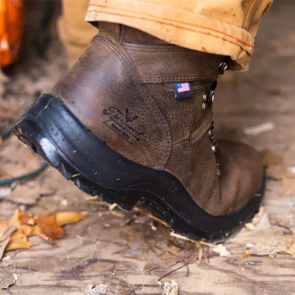 Thorogood Men's American Union Series 6" Steel Toe WP USA Made Work Boot - 804-3365