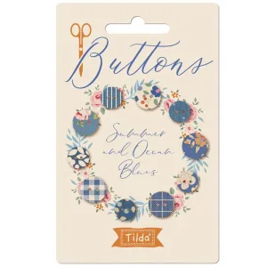 Tilda Creating Memories Fabric | 11mm Buttons | Summer (10)