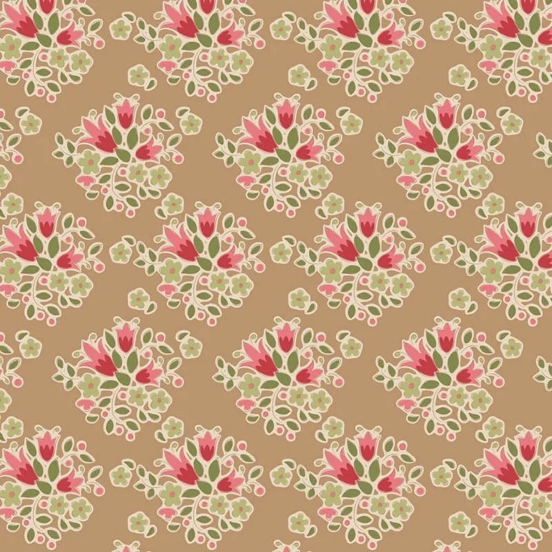 Tilda Creating Memories Fabric | Lulu | Sand