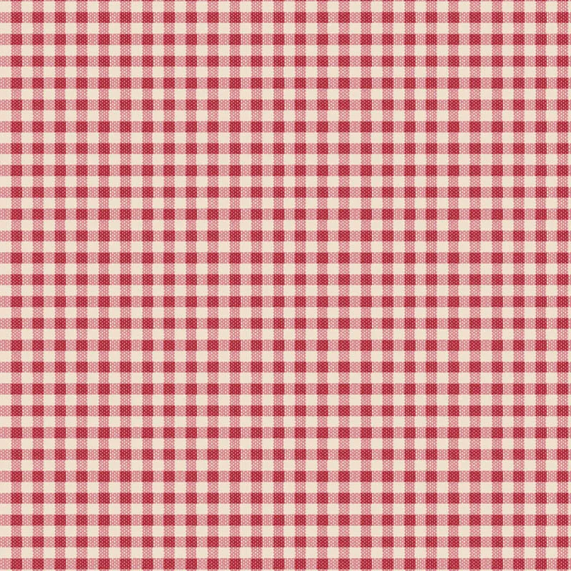 Tilda Creating Memories, Gingham Red