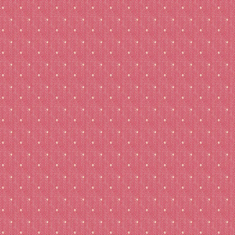 Tilda Creating Memories, Woven Tinydot Red
