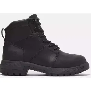 Timberland Pro Men's Montauk 6" Steel Toe Work Boot -Black- TB0A66D3W02