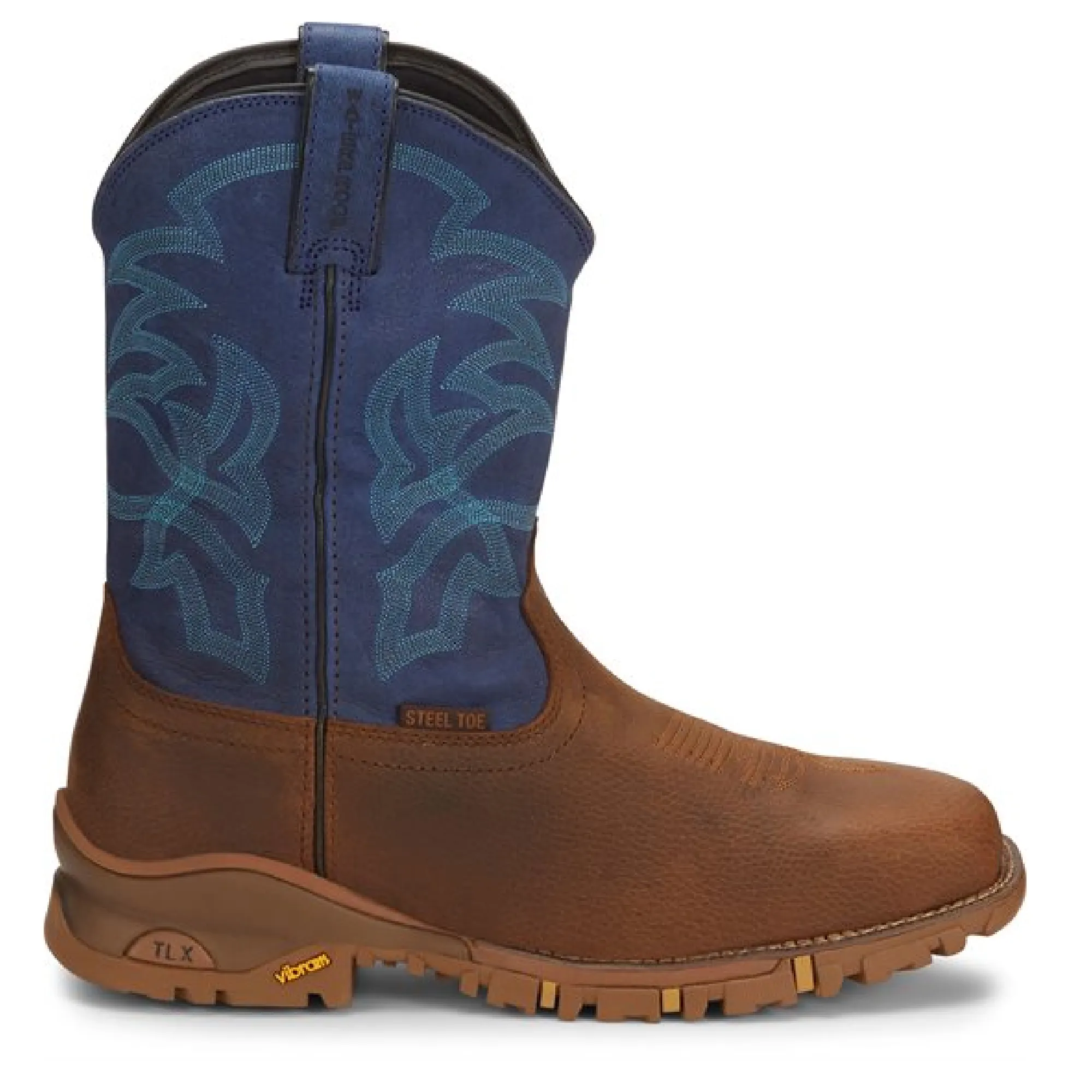 Tony Lama Men's  Roustabout Blue Steel Toe (TW5010) Tan