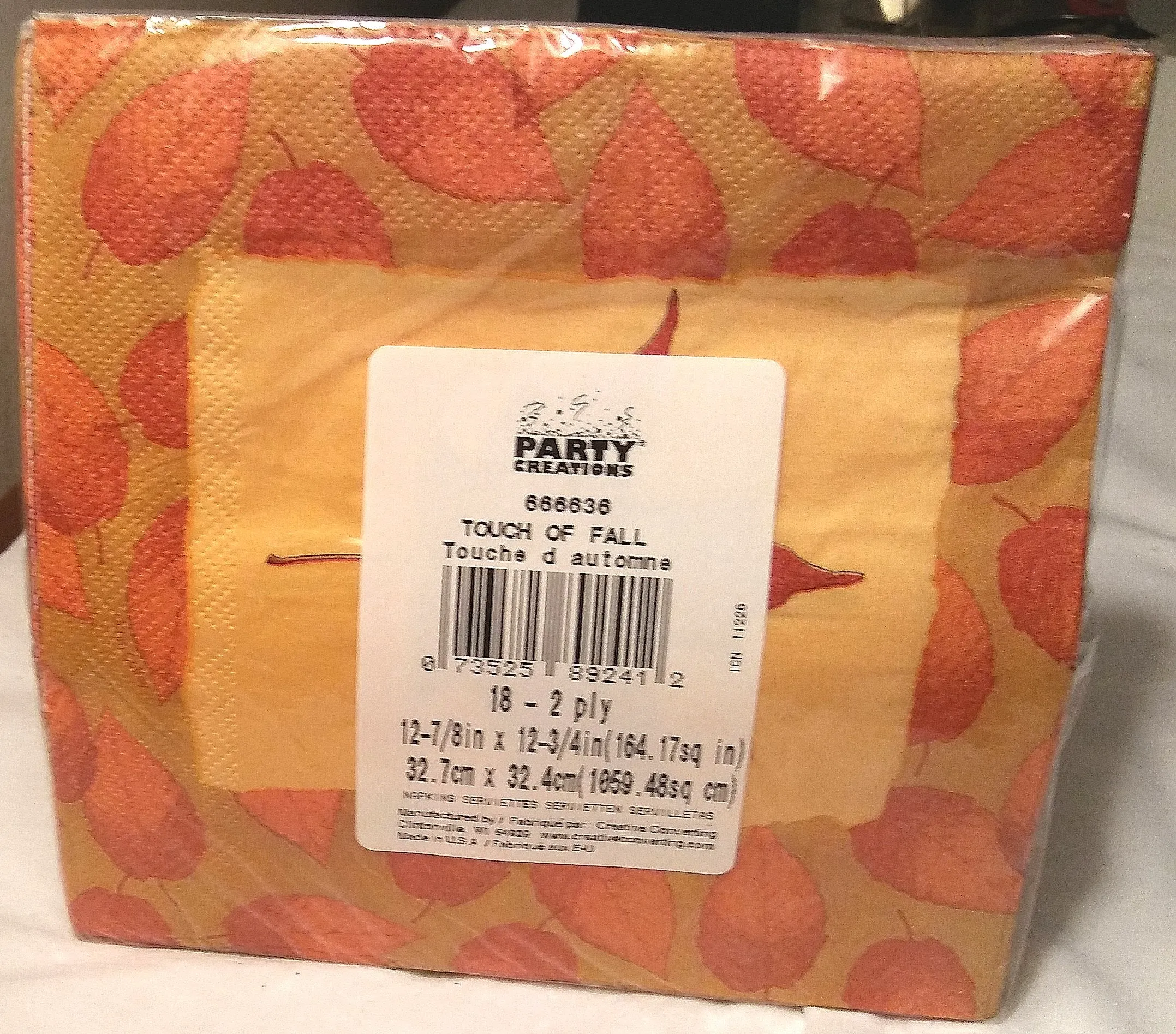 TOUCH OF FALL LUNCHEON NAPKINS