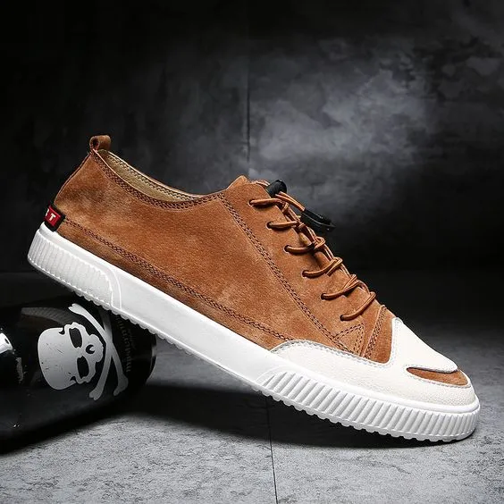 Trendy Summer Style British Leather Shoes