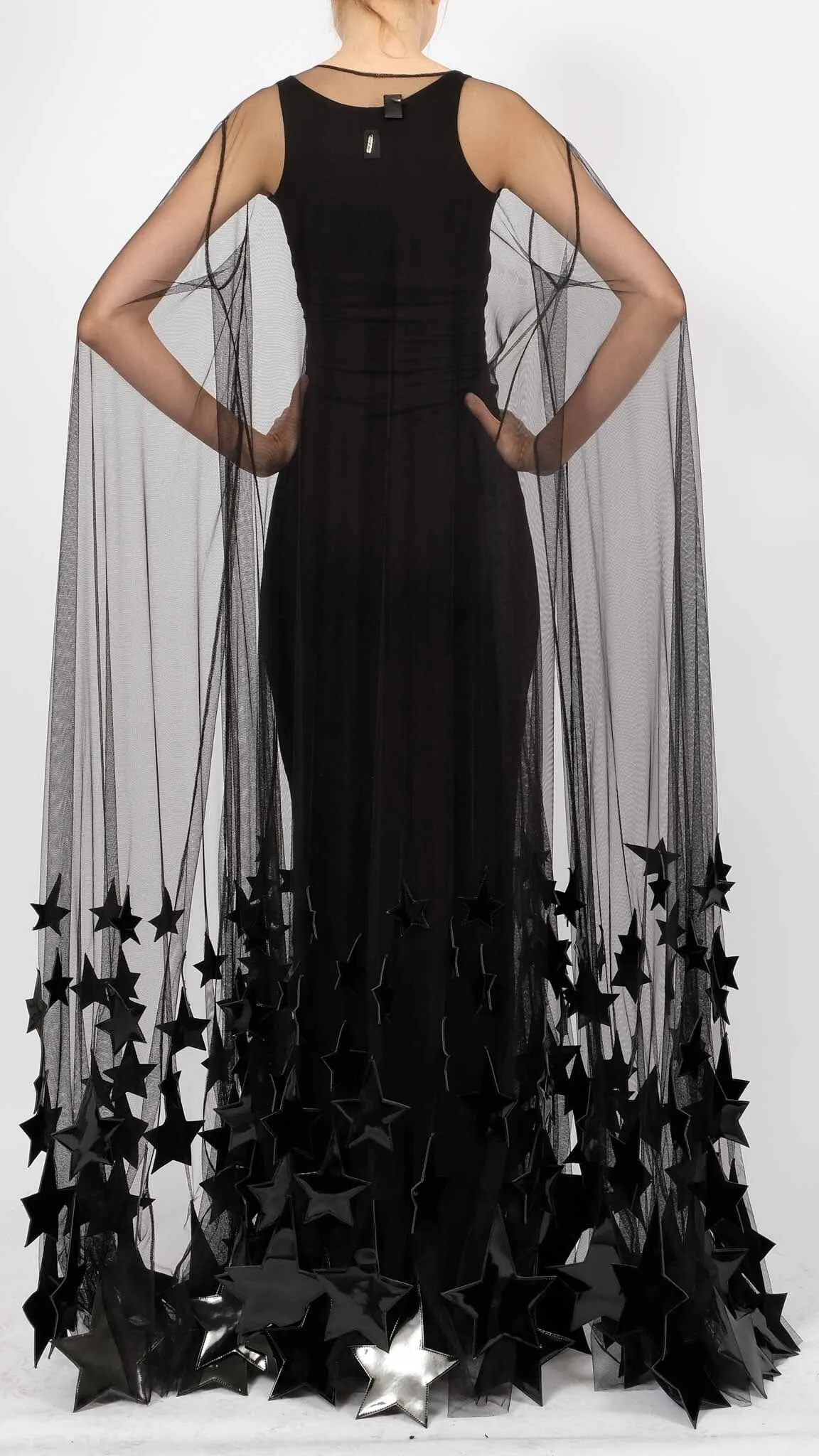 Tulle Dress with Stars Maxi