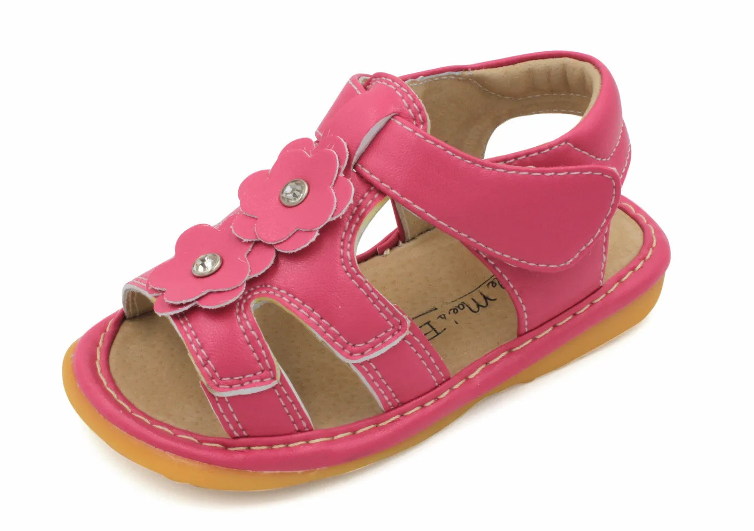 Two Flower Girl Squeaky Sandals