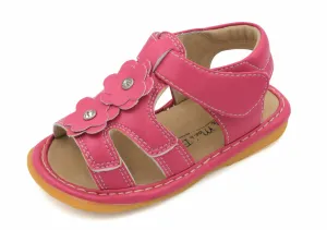 Two Flower Girl Squeaky Sandals