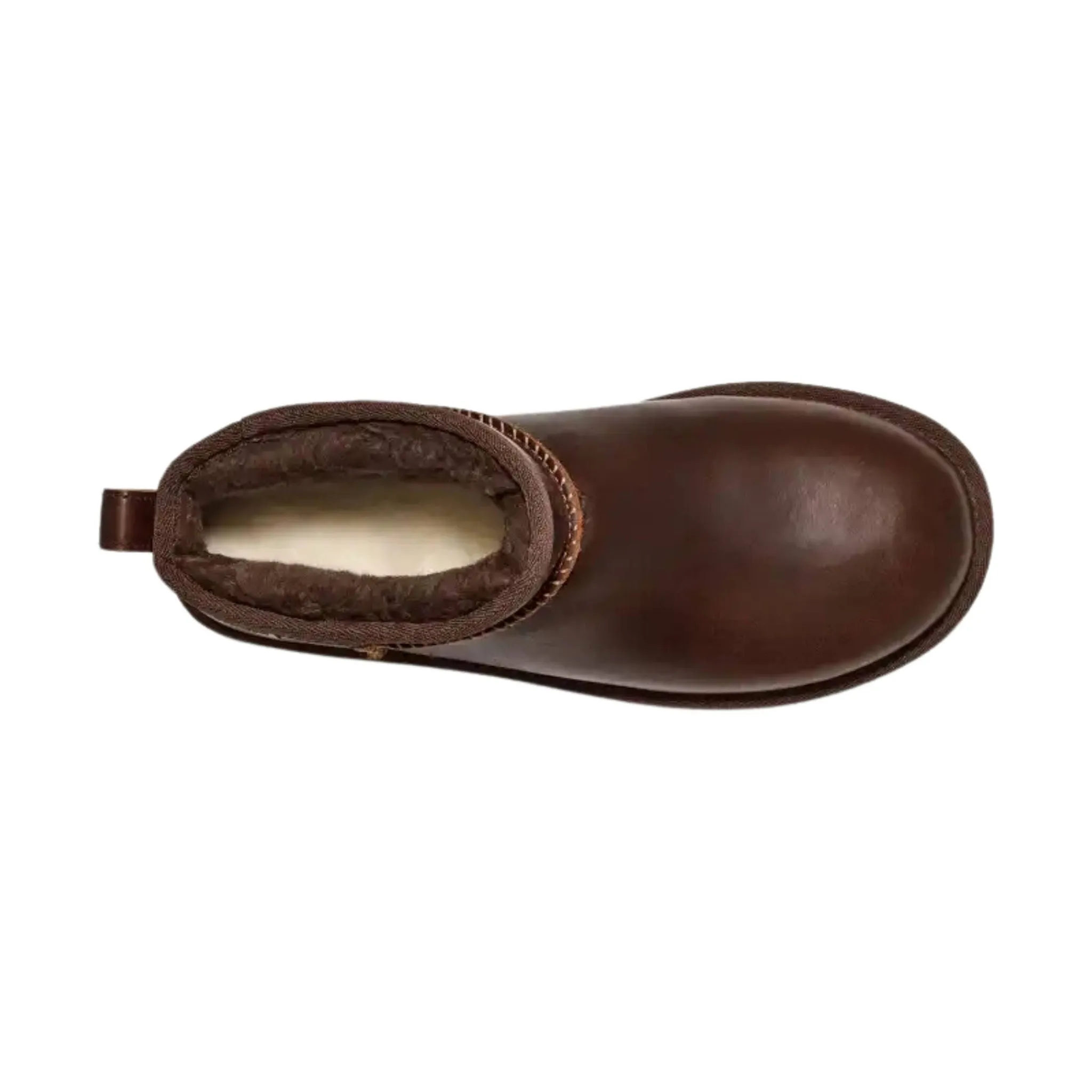 UGG Women's Classic Ultra Mini Leather Regen Boots - Ironwood