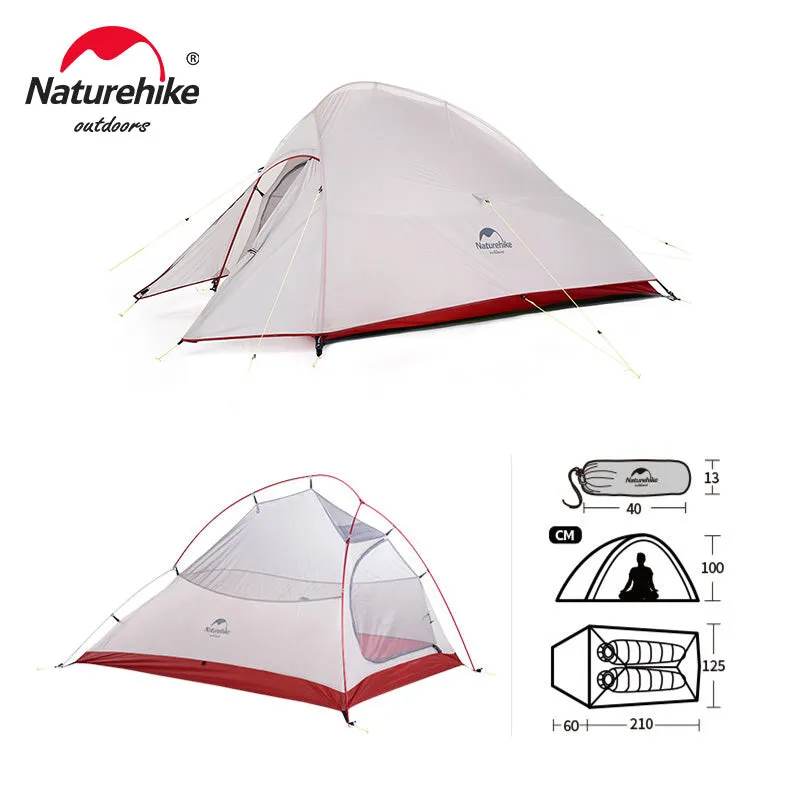 Ultralight Backpacking Waterproof Wild Camping Hiking Travel Tent