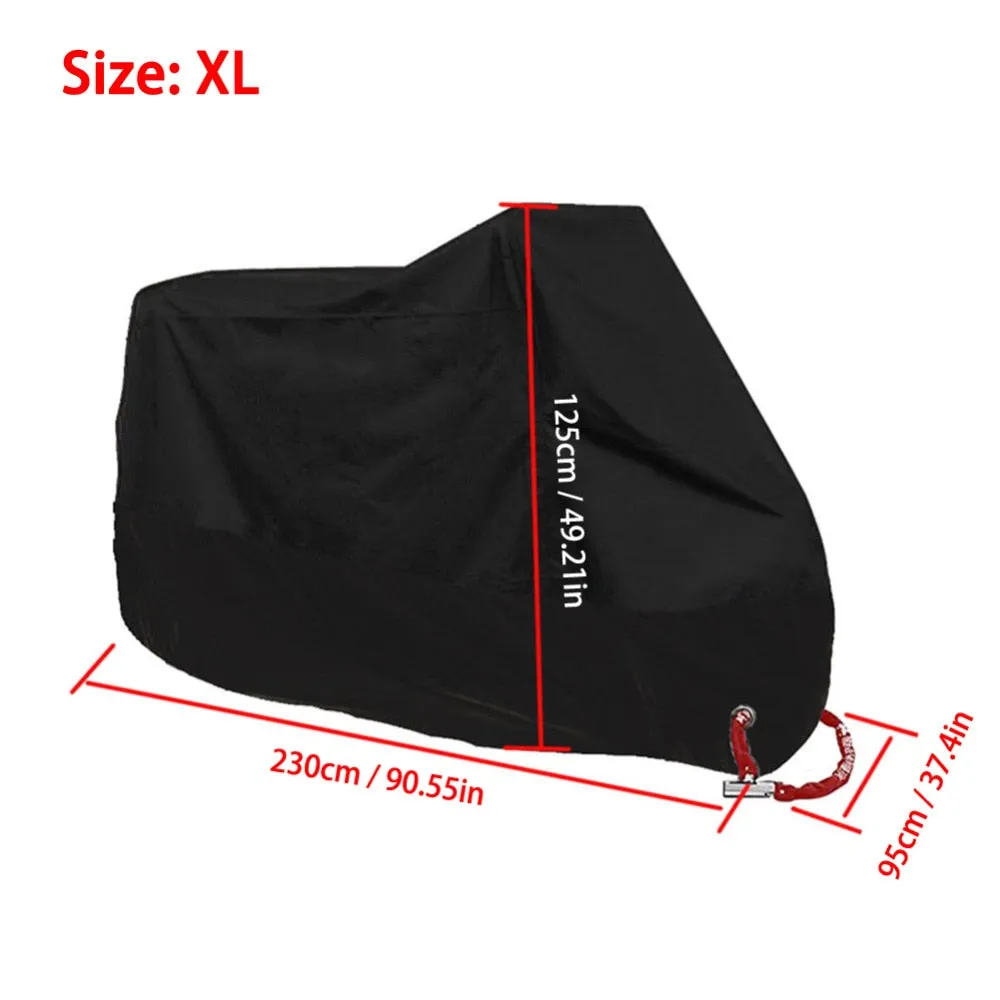 Universal Indoor Outdoor Uv Protector for Scooter Motorbike Waterproof Rain Dustproof Cover