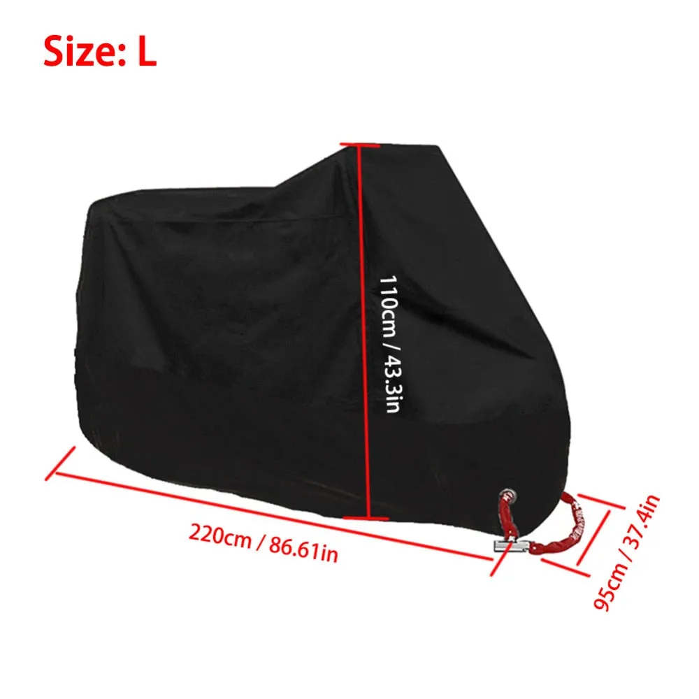 Universal Indoor Outdoor Uv Protector for Scooter Motorbike Waterproof Rain Dustproof Cover