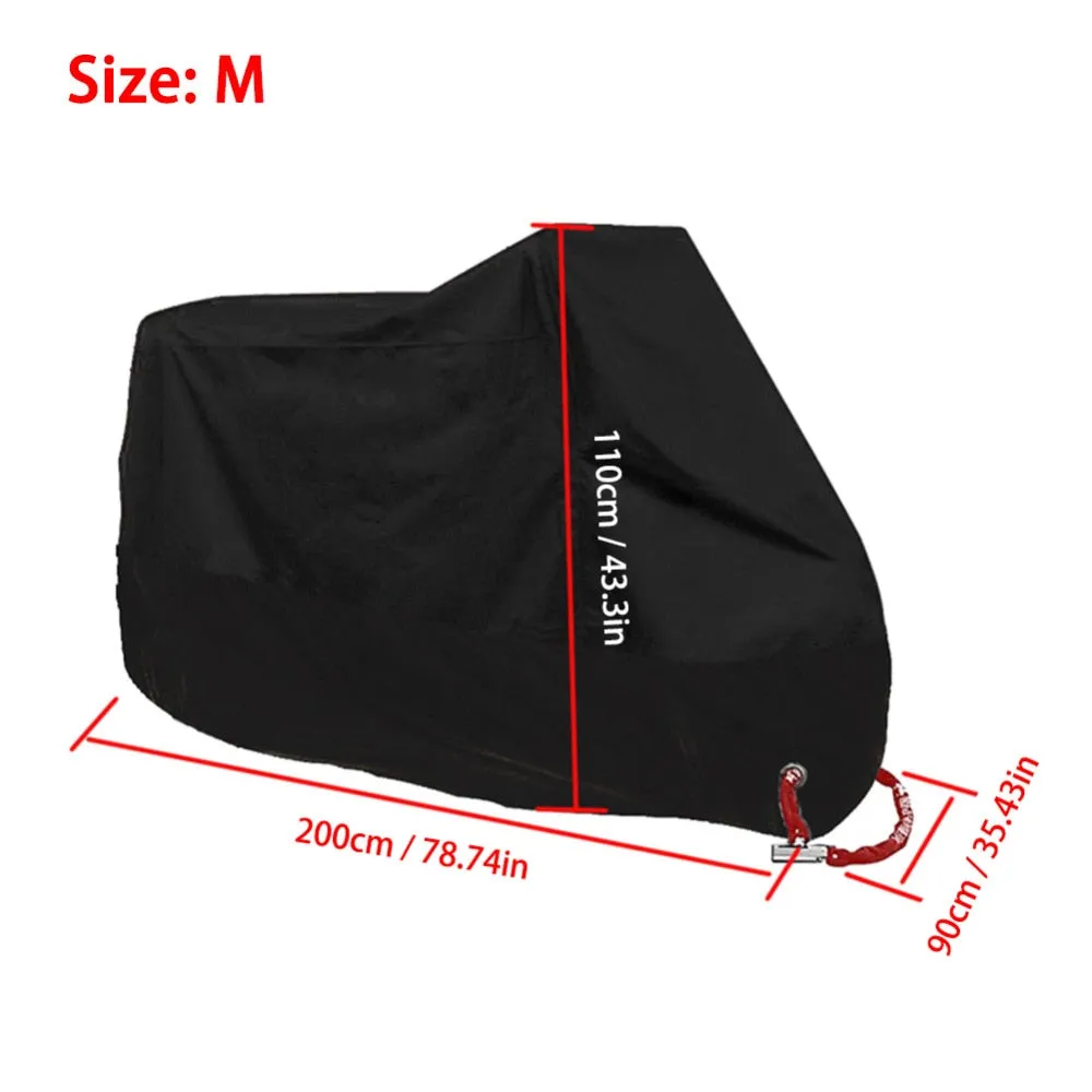 Universal Indoor Outdoor Uv Protector for Scooter Motorbike Waterproof Rain Dustproof Cover