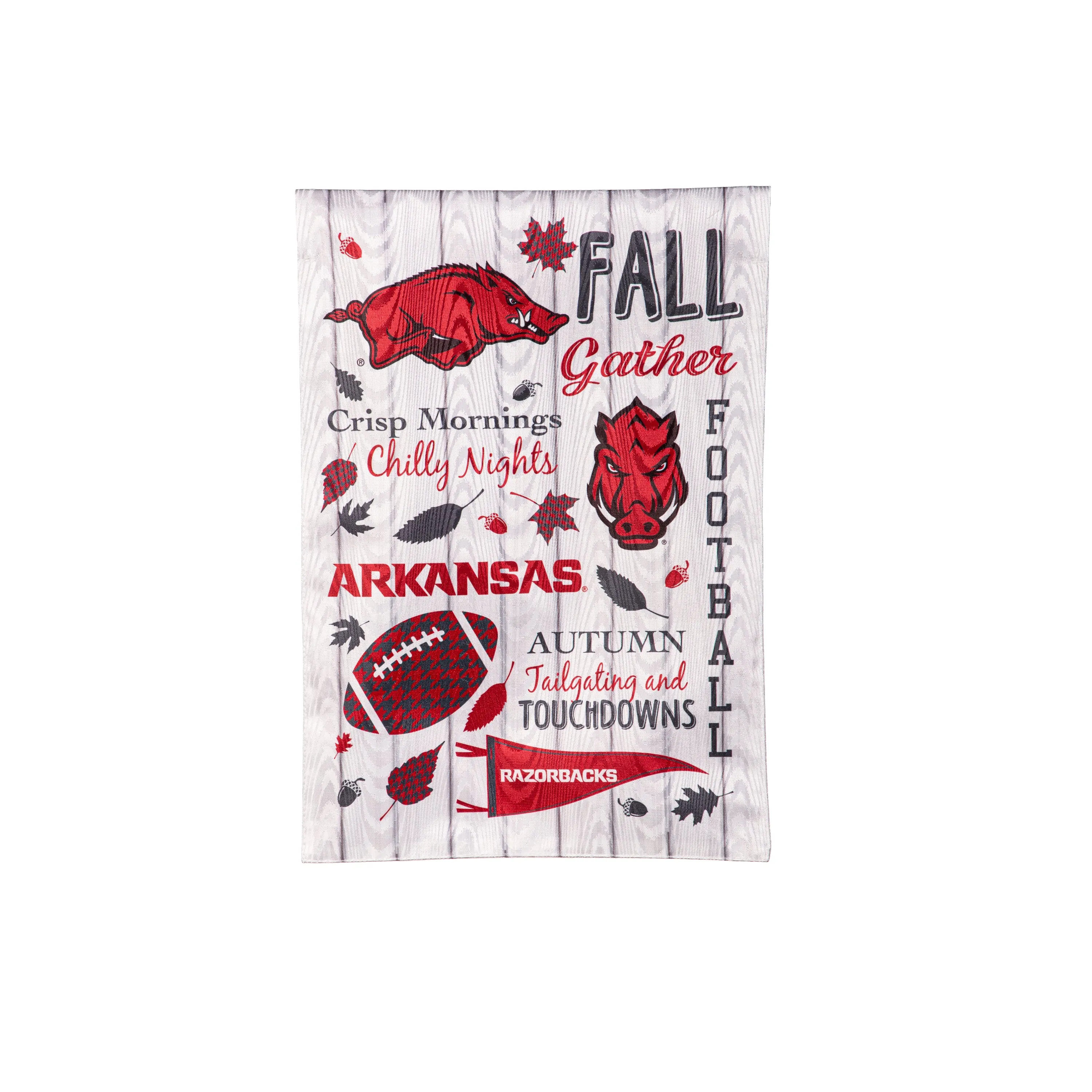 University of Arkansas, Moire Flag, GDN, Fall Seasonal,14m911