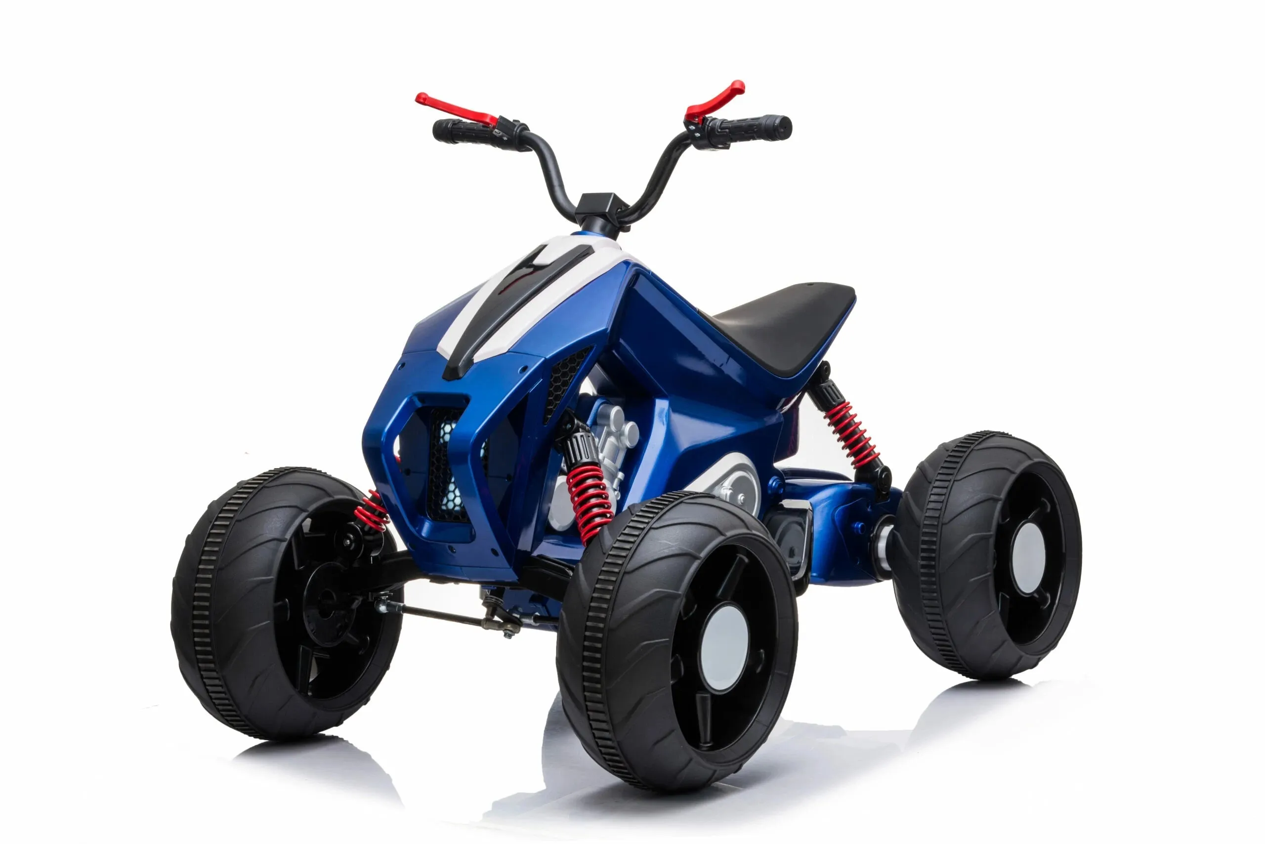 Upgraded 2025 | 24V ATV Ride On Car | Upgraded Motors | Leather Seat | Rubber Wheels | LED Lights