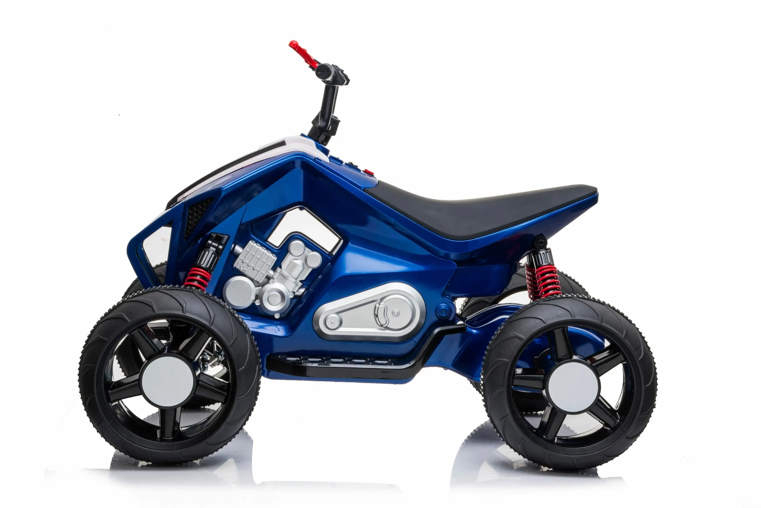 Upgraded 2025 | 24V ATV Ride On Car | Upgraded Motors | Leather Seat | Rubber Wheels | LED Lights