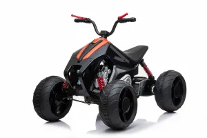 Upgraded 2025 | 24V ATV Ride On Car | Upgraded Motors | Leather Seat | Rubber Wheels | LED Lights