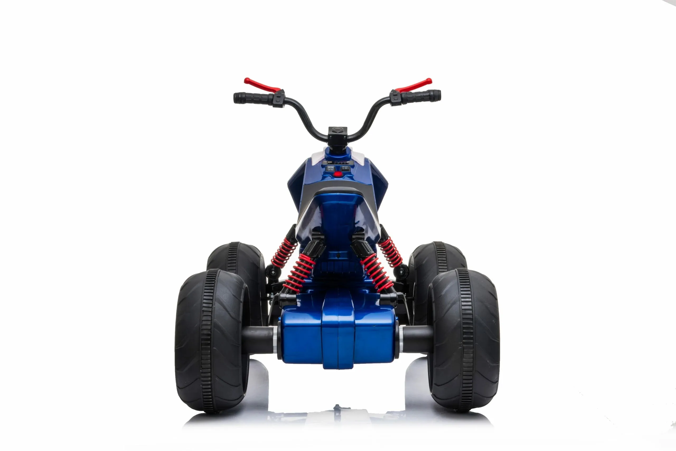 Upgraded 2025 | 24V ATV Ride On Car | Upgraded Motors | Leather Seat | Rubber Wheels | LED Lights