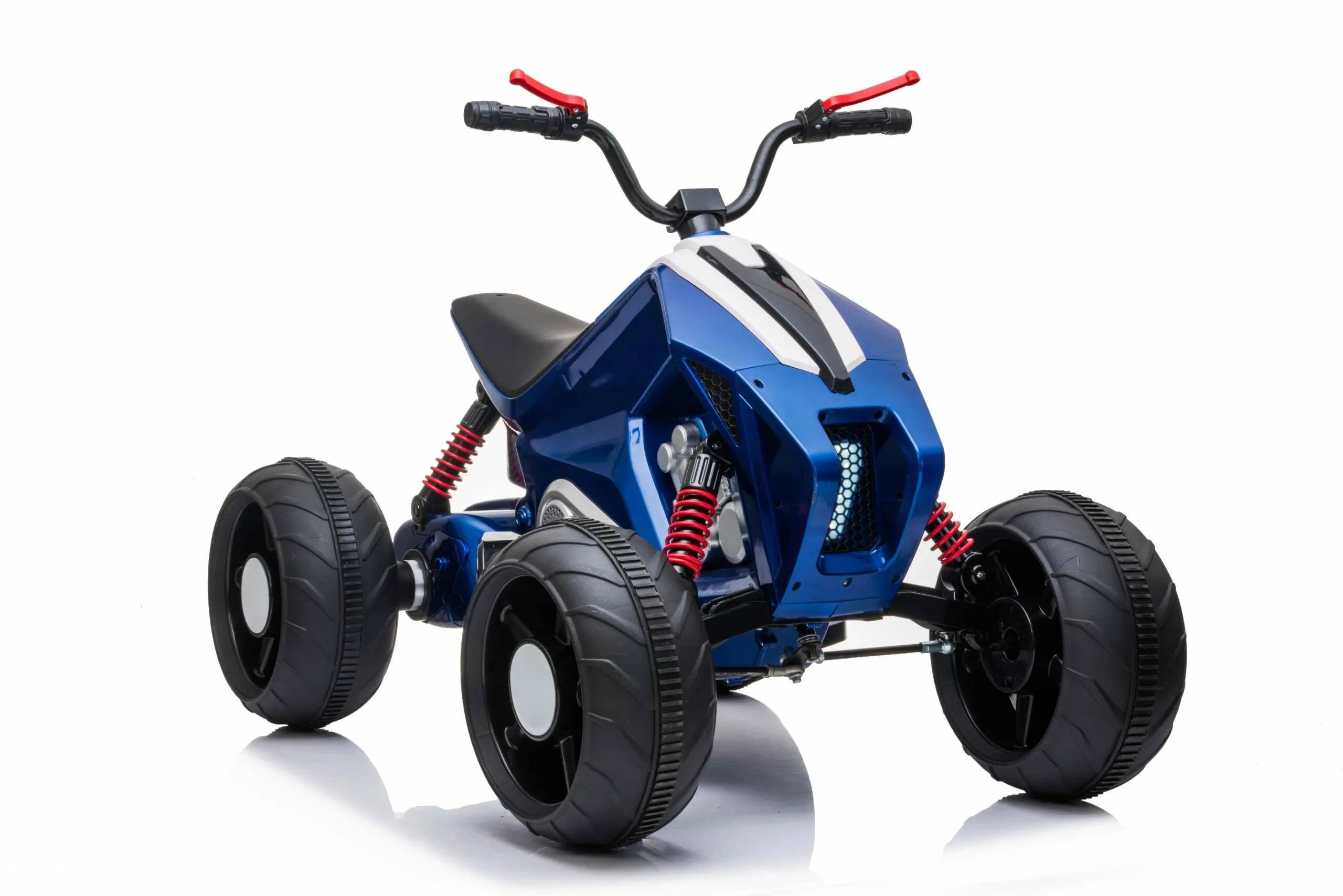 Upgraded 2025 | 24V ATV Ride On Car | Upgraded Motors | Leather Seat | Rubber Wheels | LED Lights