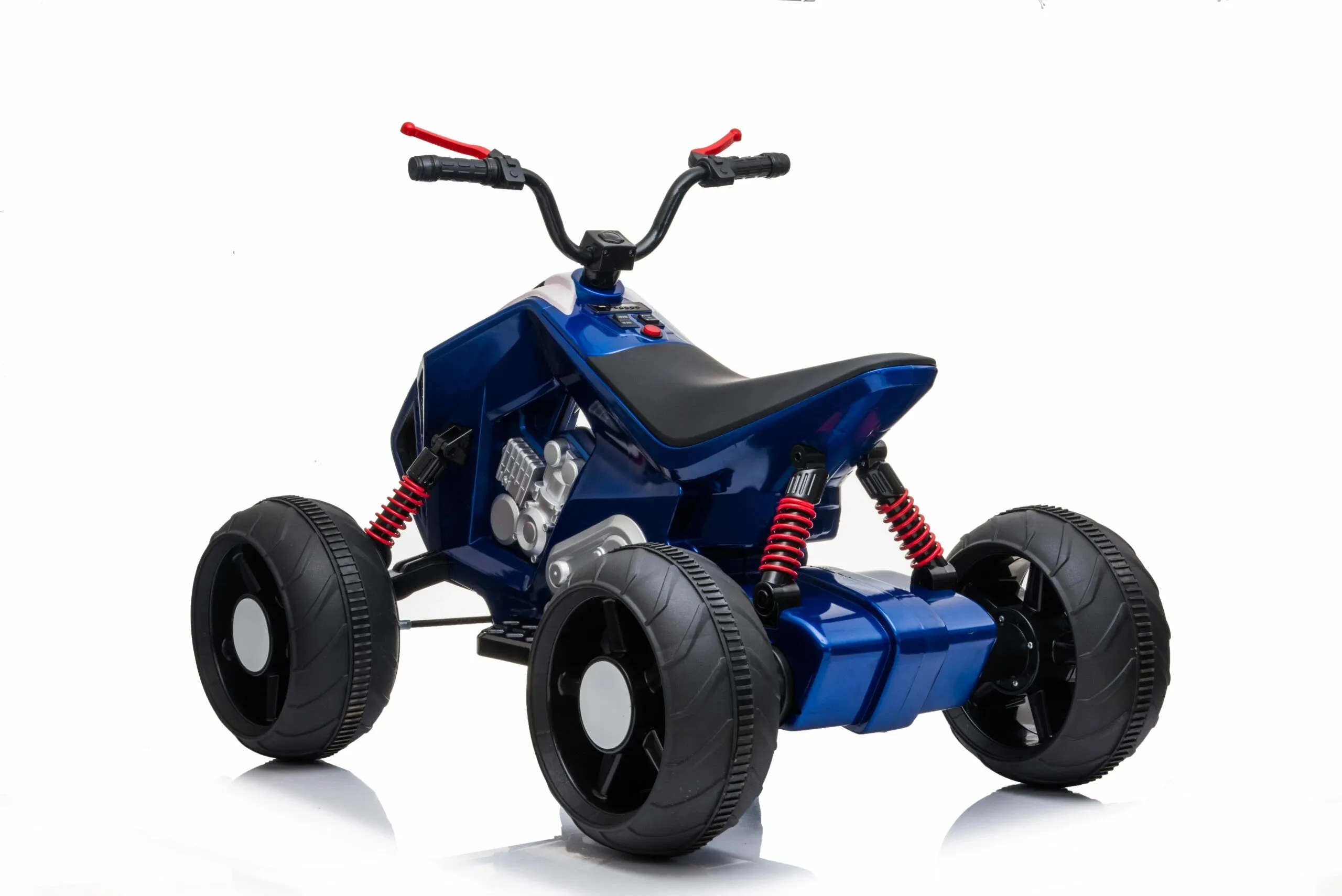 Upgraded 2025 | 24V ATV Ride On Car | Upgraded Motors | Leather Seat | Rubber Wheels | LED Lights