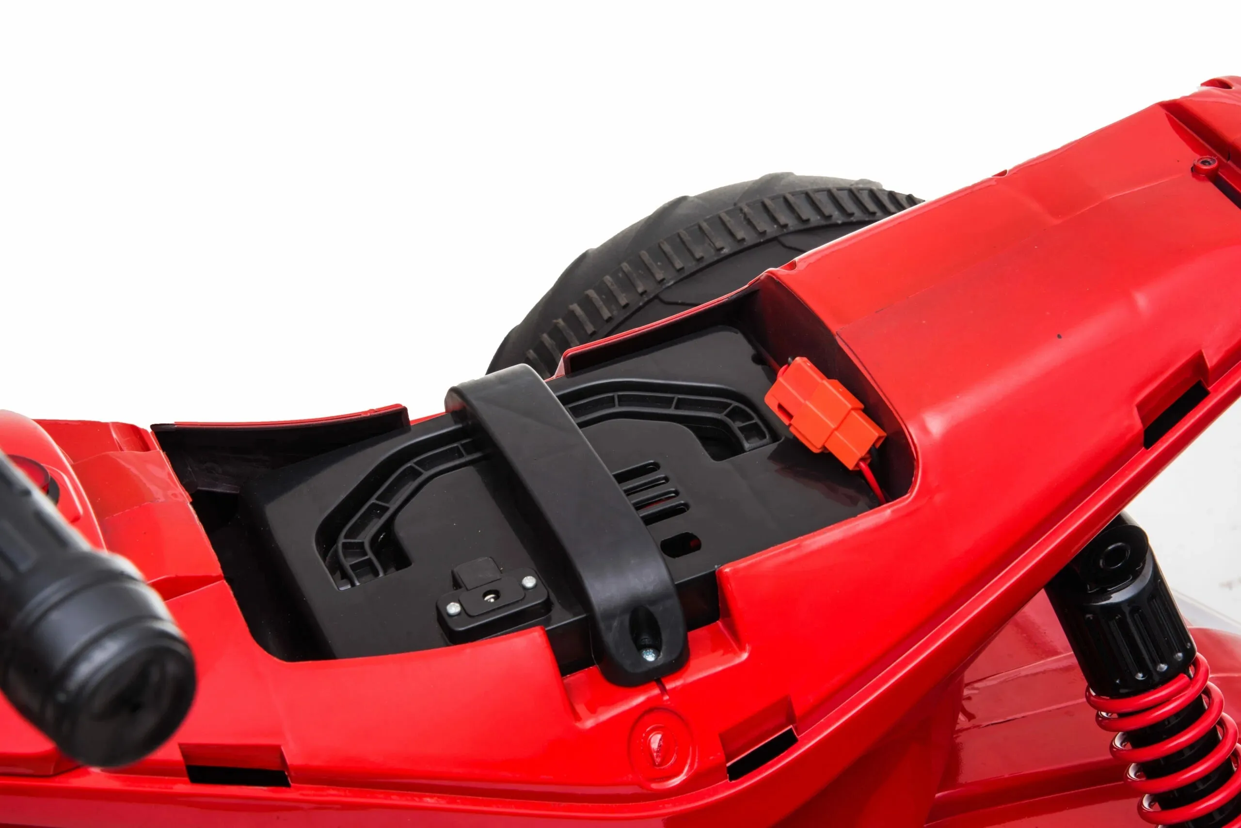 Upgraded 2025 | 24V ATV Ride On Car | Upgraded Motors | Leather Seat | Rubber Wheels | LED Lights