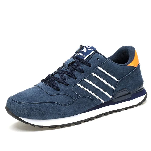 Valstone Men's Genuine leather sneakers Breathable casual shoes