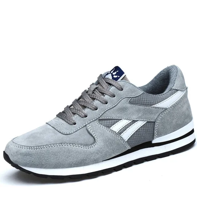 Valstone Men's Genuine leather sneakers Breathable casual shoes