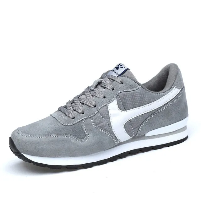 Valstone Men's Genuine leather sneakers Breathable casual shoes