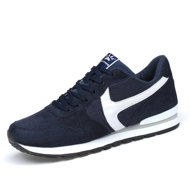 Valstone Men's Genuine leather sneakers Breathable casual shoes