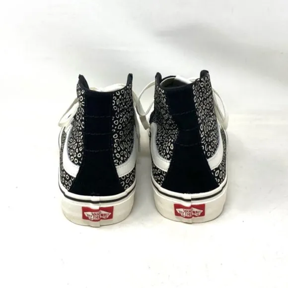 VANS Sk8-Hi Decon Sneakers Canvas Suede Black For Men Skate Shoes VN0A4BX64WM