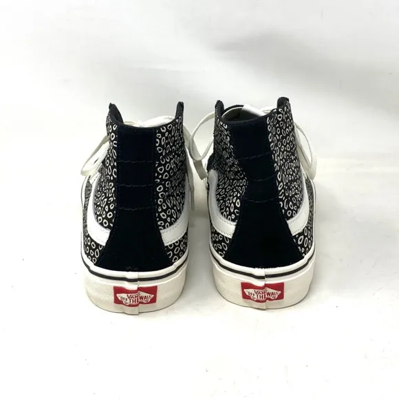 VANS Sk8-Hi Decon Sneakers Canvas Suede Black For Men Skate Shoes VN0A4BX64WM