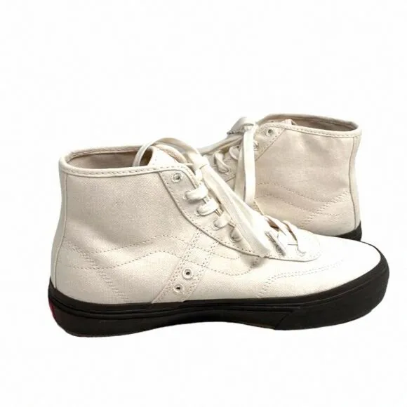 VANS x Quasi Crockett High Decon Shoe Canvas Beige VN0007QVTBD Size Men's Casual