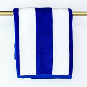 Velour Stripe Beach Towel