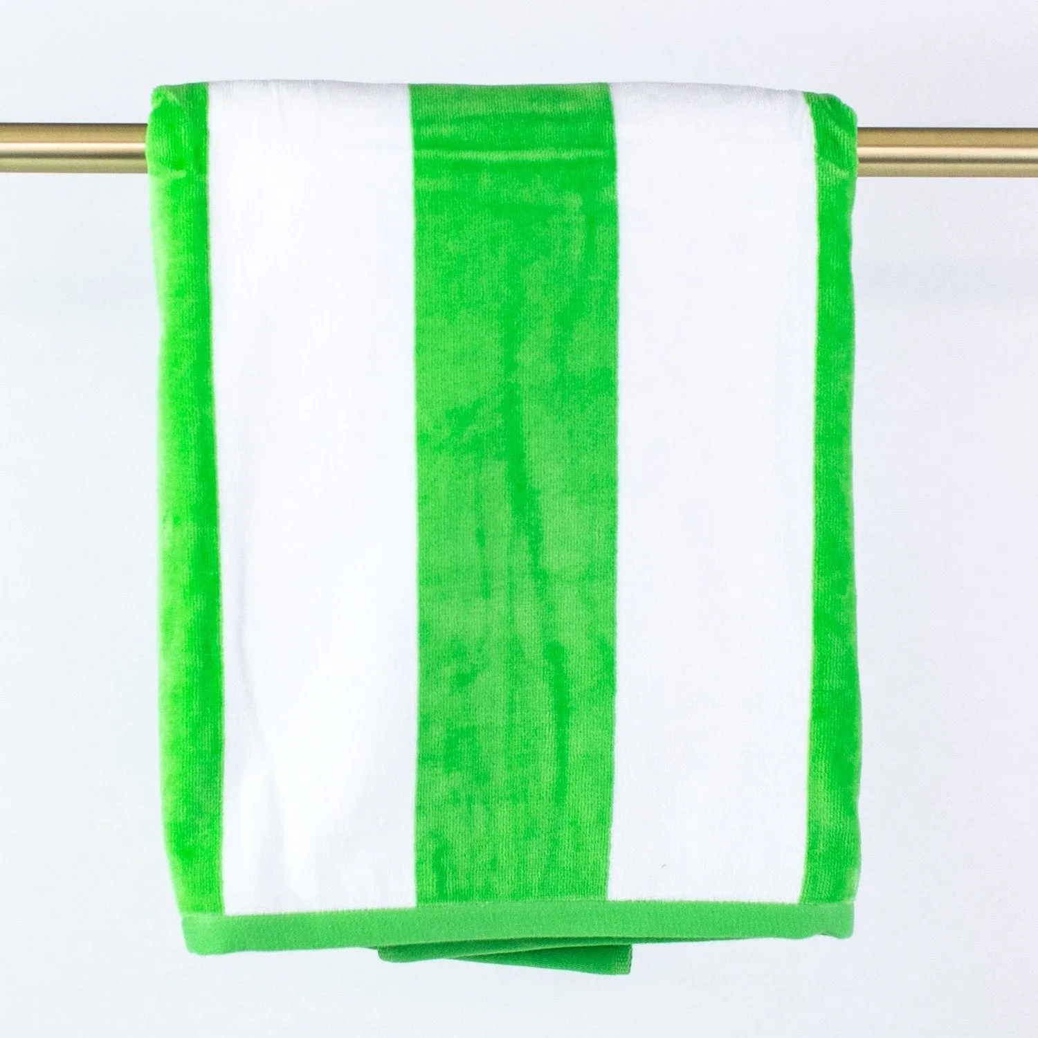 Velour Stripe Beach Towel