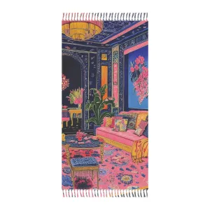 Vibrant Maximalist Beach Towel