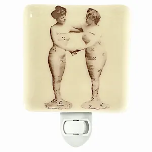 Victorian Ladies in Mermaid Dresses Night Light