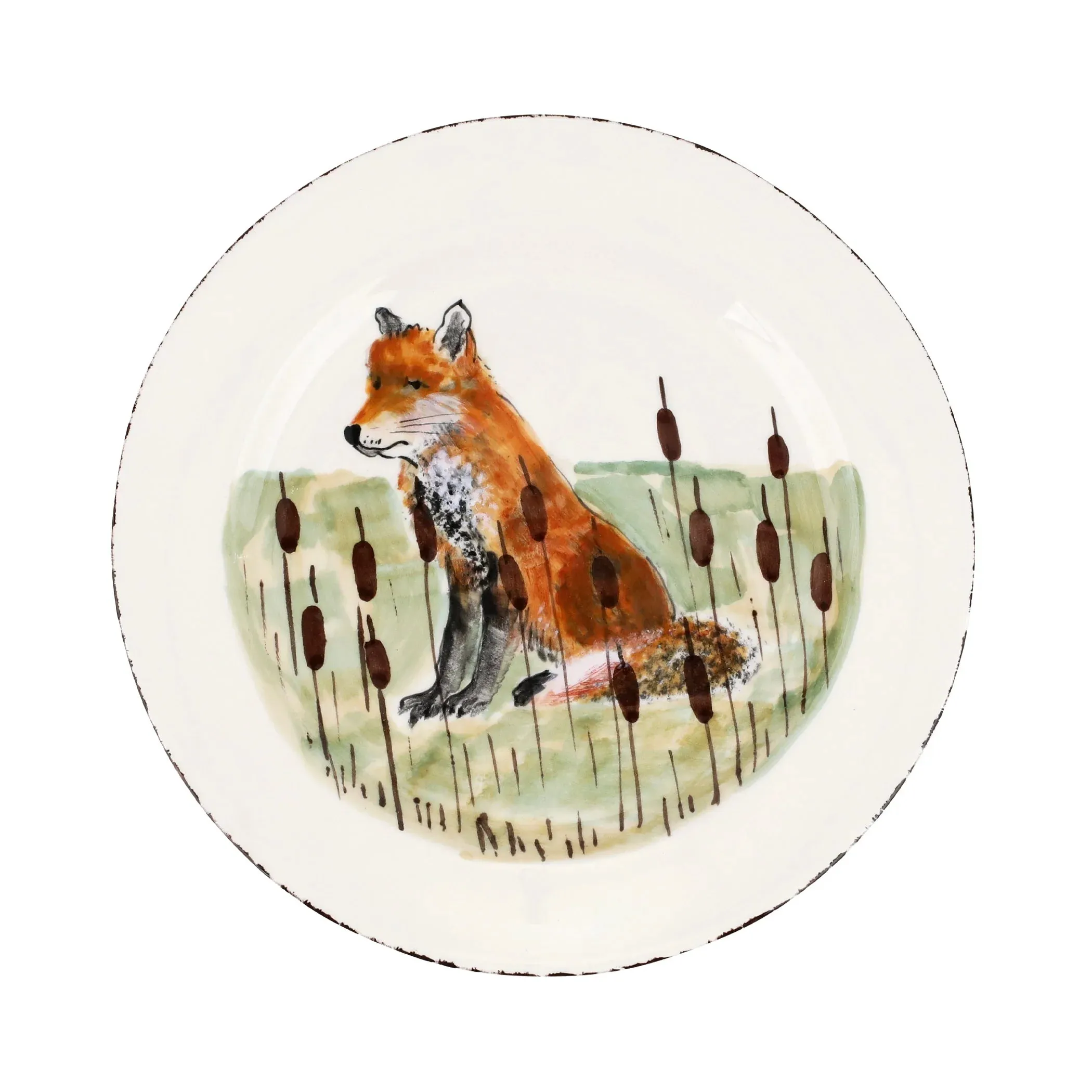 Vietri Wildlife Dinner Plate